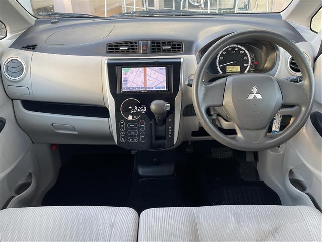 ｅＫワゴン Ｍ　社外ナビ　ＣＤ　ＤＶＤ　ＵＳＢ　ワンセグＴＶ　純正１４インチアルミホイール　オートエアコン　ヘッドランプレベライザー　アイドリングストップ（25枚目）