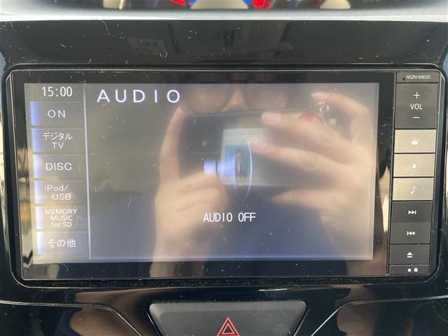 タント カスタムX 純正ナビ Bluetooth CD DVD USB フルセグTV バックカメラ ETC プッシュスタート 片側パワースライドドア LED アイドリングストップ(12枚目)