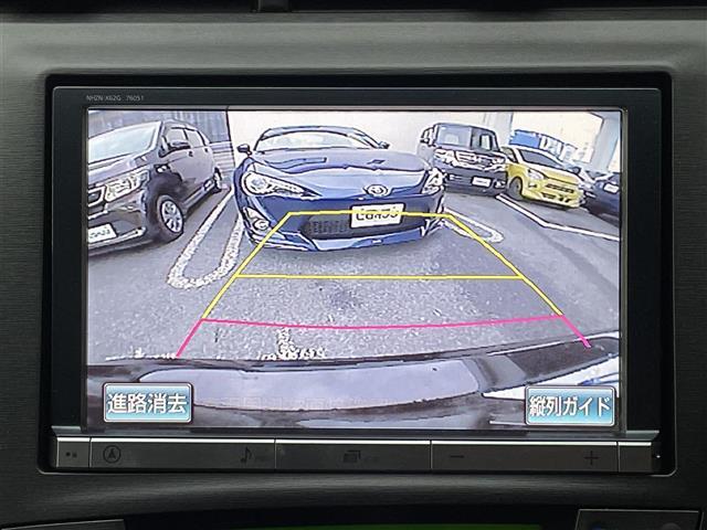 プリウス Sツーリングセレクション 純正8型ナビ フルセグTV Bluetooth DVD バックカメラ 17インチAW ヘッドライトウォッシャー ビルトインETC リア5面フィルム施工済み(9枚目)