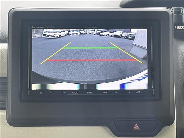Ｎ－ＢＯＸ Ｇ・Ｌホンダセンシング　社外ナビ　アダプティブクルーズコントロール　衝突軽減ブレーキ　レーンキープアシスト　オートハイビーム　先行車発信お知らせ機能　標識認識機能　左側パワースライドドア　オートライト　バックカメラ　ＥＴＣ（8枚目）