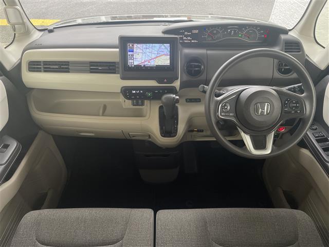 Ｎ－ＢＯＸ Ｇ・Ｌホンダセンシング　社外ナビ　アダプティブクルーズコントロール　衝突軽減ブレーキ　レーンキープアシスト　オートハイビーム　先行車発信お知らせ機能　標識認識機能　左側パワースライドドア　オートライト　バックカメラ　ＥＴＣ（21枚目）