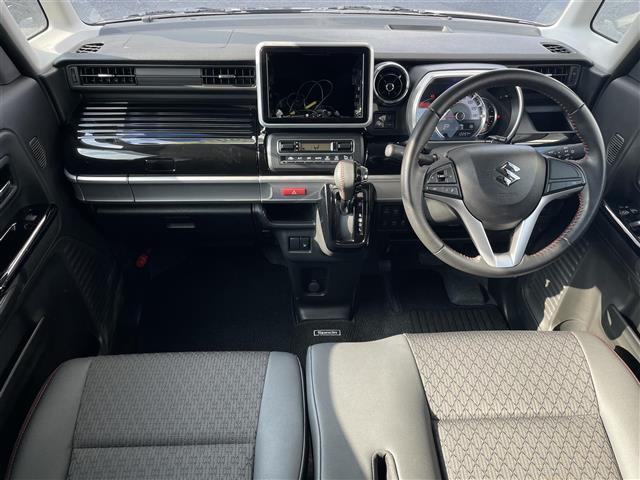 スペーシアカスタム ハイブリッドXS 両側パワースライドドア デュアルセンサーブレーキサポート レーンキープアシスト コーナーセンサー 運転席シートヒーター アイドリングストップ オートライト フォグランプ 電動格納ミラー(2枚目)