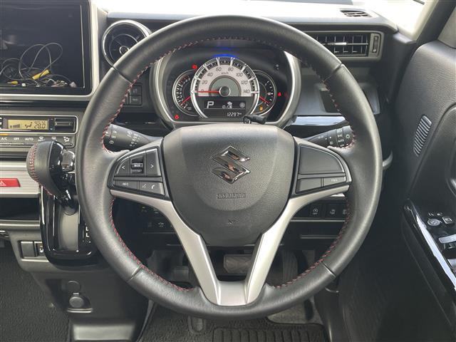 スペーシアカスタム ハイブリッドXS 両側パワースライドドア デュアルセンサーブレーキサポート レーンキープアシスト コーナーセンサー 運転席シートヒーター アイドリングストップ オートライト フォグランプ 電動格納ミラー(6枚目)