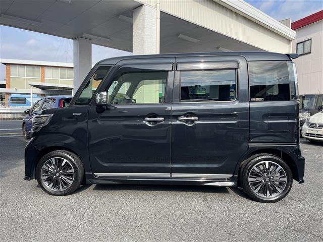 スペーシアカスタム ハイブリッドXS 両側パワースライドドア デュアルセンサーブレーキサポート レーンキープアシスト コーナーセンサー 運転席シートヒーター アイドリングストップ オートライト フォグランプ 電動格納ミラー(17枚目)