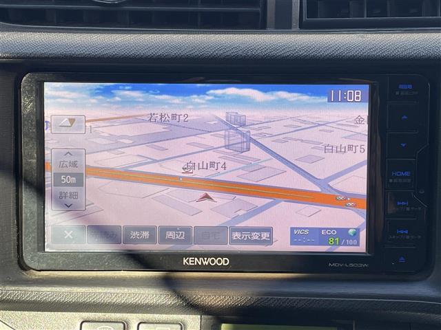 アクア Ｓ　社外ナビ　エアロ　バックカメラ　オートライト　フォグランプ　電動格納ミラー　ＥＴＣ　社外ＡＷ／サマータイヤ車載（6枚目）