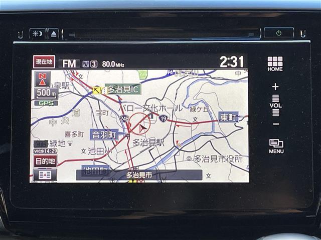 オデッセイ アブソルート　純正ナビ　左側パワースライドドア　衝突軽減ブレーキ　クルーズコントロール　アイドリングストップ　バックカメラ　オートライト　フォグランプ　パドルシフト　電動格納ミラー　ＥＴＣ（7枚目）