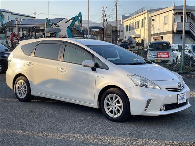 プリウスアルファ Ｓ　メモリナビ／フルセグテレビ／バックカメラ／ＥＴＣ／Ｂｌｕｅｔｏｏｔｈ接続／ＤＶＤ再生機能（6枚目）