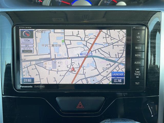 タント カスタムＲＳ　トップエディションＳＡＩＩ　／メモリナビ／フルセグテレビ／全方位バックカメラ／純正アルミホイール／ＣＤチェンジャー（17枚目）