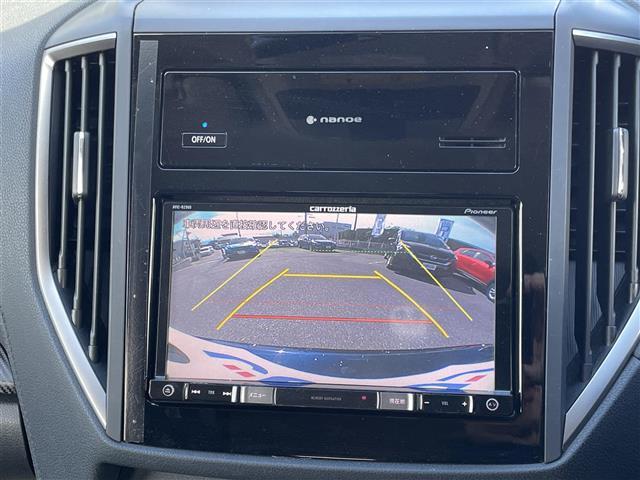 インプレッサスポーツ １．６ｉ－Ｌアイサイト　◇４ＷＤ◇パイオニア製メモリーナビ（ＡＶＩＣ－ＲＺ９００）・ＣＤ／ＤＶＤ・フルセグＴＶ／ＢＴ接続◇バックカメラ◇ＥＴＣ◇レーダークルーズコントロール◇パドルシフト◇純正Ｆマット／純正ＡＷ（3枚目）