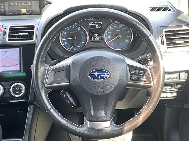 インプレッサスポーツ １．６ｉ－Ｌアイサイト　プラウドエディション　◇４ＷＤ◇パナソニック製ＳＤナビＣＮ－ＲＳ０２Ｄ）・ＣＤ／ＤＶＤ・フルセグＴＶ／ＢＴ接続◇バックカメラ◇ＥＴＣ◇レーダークルーズコントロール◇純正フロアマット◇純正ＡＷ（7枚目）