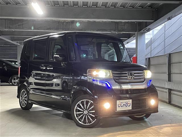 Ｎ－ＢＯＸカスタム Ｇ　ターボＳＳパッケージ　クルコン　両側電動　オートライト　ＨＩＤ（24枚目）