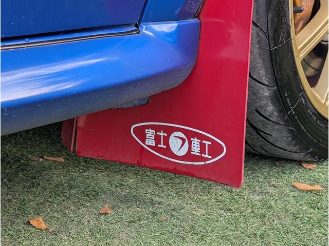 インプレッサ WRX STi アプライドモデルE/タイミングベルト交換済み/RECAROバケットシート/ナルディステアリング/ステアリング脱着ボス/HKSエアクリーナー/マッドガード/ETC(21枚目)