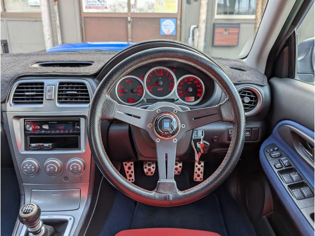 インプレッサ WRX STi アプライドモデルE/タイミングベルト交換済み/RECAROバケットシート/ナルディステアリング/ステアリング脱着ボス/HKSエアクリーナー/マッドガード/ETC(40枚目)