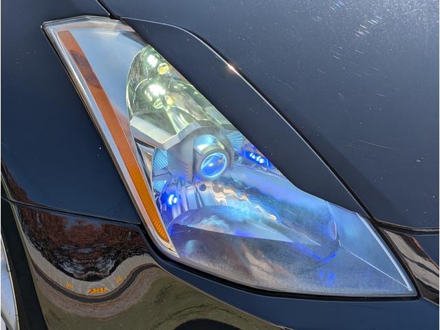 フェアレディZ バージョンST フジツボマフラー/純正6MT/ディープコーンステアリング/トランクスポイラー/アイライン/レザーシート/ヒーター付きパワーシート/HID/(19枚目)