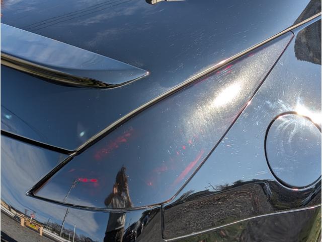 フェアレディZ バージョンST フジツボマフラー/純正6MT/ディープコーンステアリング/トランクスポイラー/アイライン/レザーシート/ヒーター付きパワーシート/HID/(21枚目)