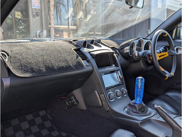 フェアレディZ バージョンST フジツボマフラー/純正6MT/ディープコーンステアリング/トランクスポイラー/アイライン/レザーシート/ヒーター付きパワーシート/HID/(45枚目)