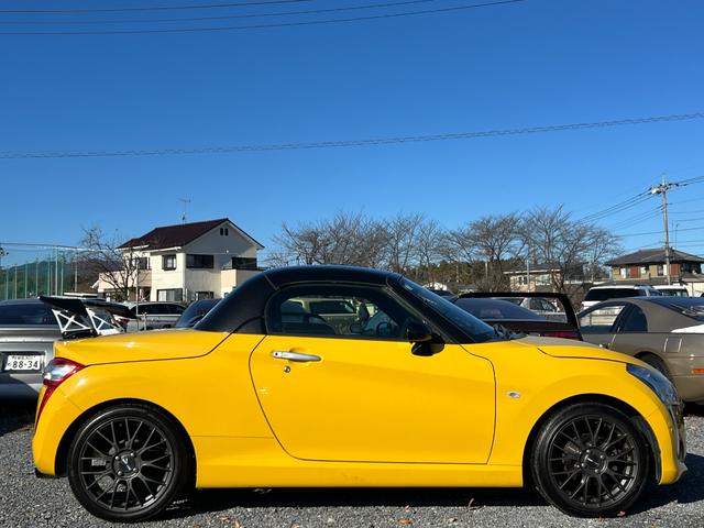 コペン ローブ JworksGTウイング/BLITZ車高調/ENKEI16インチアルミホイール/柿本改マフラー/全席シートヒーター/GSPORTドアミラー/電動オープン/タワーバー(16枚目)