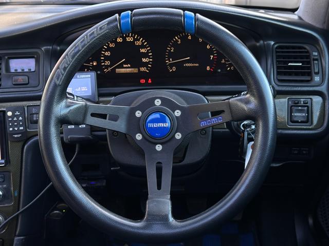 マークII ツアラーＶ　ブラックオールペン／純正５速ＭＴ／ハイフロータービン／Ｋ＆Ｎエアクリ／ＢＬＩＴＺラジエター／前置インタークーラ／ＡＰＥＸｉＦＣコマンダー・ブーストコントロールバルブ／車高調／ＲＡＹＳアルミ／外マフラー（46枚目）