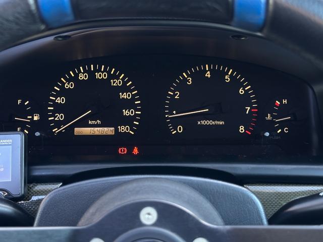 マークII ツアラーＶ　ブラックオールペン／純正５速ＭＴ／ハイフロータービン／Ｋ＆Ｎエアクリ／ＢＬＩＴＺラジエター／前置インタークーラ／ＡＰＥＸｉＦＣコマンダー・ブーストコントロールバルブ／車高調／ＲＡＹＳアルミ／外マフラー（47枚目）