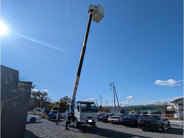 エルフトラック 　ＴＡＤＡＮＯ　ＡＴ－１２０ＴＧ／作業半径１１ｍ／地上高１２ｍ／積載荷重２００ｋｇ／１００Ｖ電源引き込み可能／（2枚目）