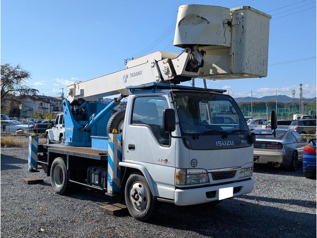 エルフトラック 　ＴＡＤＡＮＯ　ＡＴ－１２０ＴＧ／作業半径１１ｍ／地上高１２ｍ／積載荷重２００ｋｇ／１００Ｖ電源引き込み可能／（4枚目）