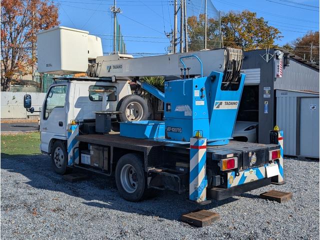 エルフトラック 　ＴＡＤＡＮＯ　ＡＴ－１２０ＴＧ／作業半径１１ｍ／地上高１２ｍ／積載荷重２００ｋｇ／１００Ｖ電源引き込み可能／（8枚目）