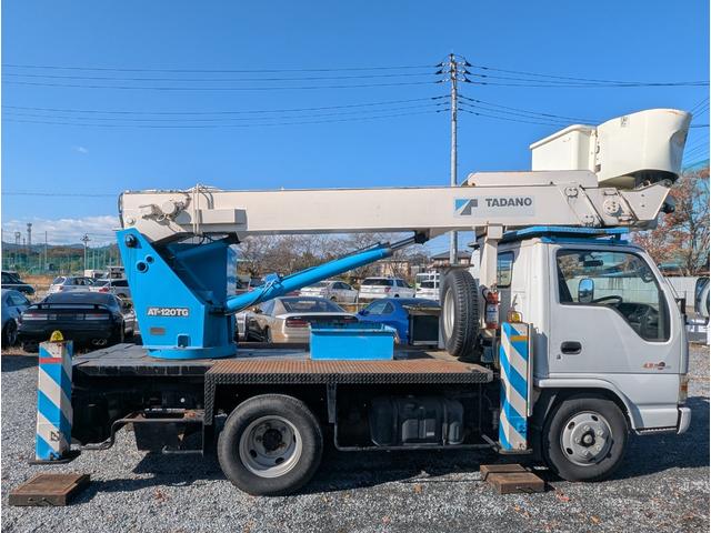 エルフトラック 　ＴＡＤＡＮＯ　ＡＴ－１２０ＴＧ／作業半径１１ｍ／地上高１２ｍ／積載荷重２００ｋｇ／１００Ｖ電源引き込み可能／（11枚目）
