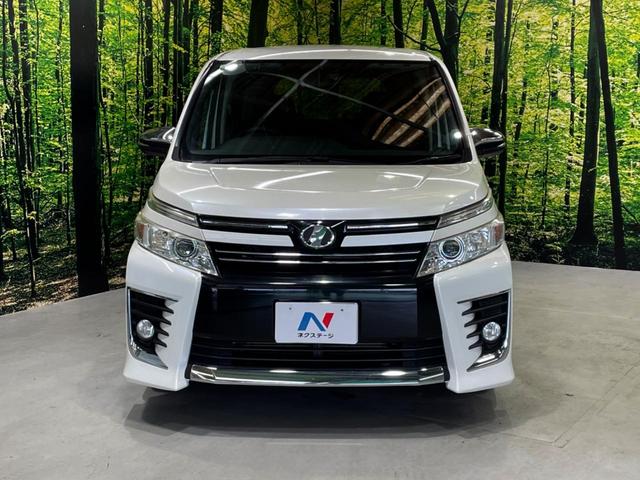 ヴォクシー ZS 煌 純正9型SDナビ 両側電動ドア バックカメラ 禁煙車 ドラレコ スマートキー LEDヘッド ETC 純正16インチアルミ Bluetooth CD DVD再生(14枚目)