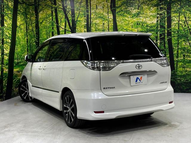 エスティマ アエラス ベリーエディション 7人乗 ALPINE BIGX 両側電動ドア レザーシート バックカメラ 禁煙車 純正18インチアルミ スマートキー HIDヘッド ビルトインETC クルコン Bluetooth CD(47枚目)