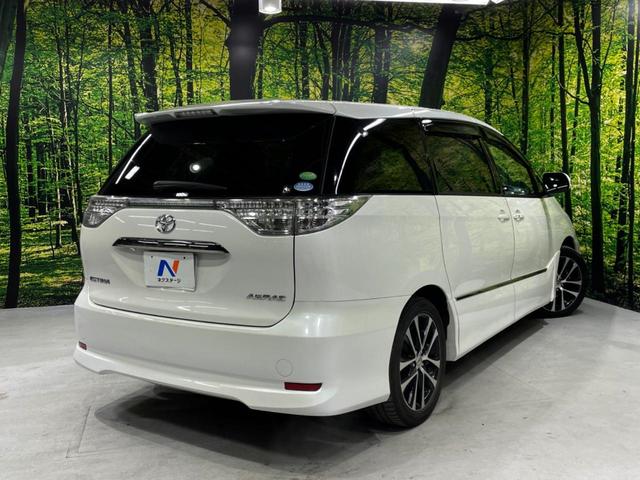 エスティマ アエラス ベリーエディション 7人乗 ALPINE BIGX 両側電動ドア レザーシート バックカメラ 禁煙車 純正18インチアルミ スマートキー HIDヘッド ビルトインETC クルコン Bluetooth CD(48枚目)