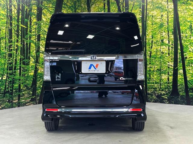 N-BOXカスタム G・ターボLパッケージ 両側電動ドア 純正SDナビ バックカメラ ETC クルコン 禁煙車 ハーフレザーシート ドラレコ スマートキー HIDヘッド 純正15インチアルミ(16枚目)