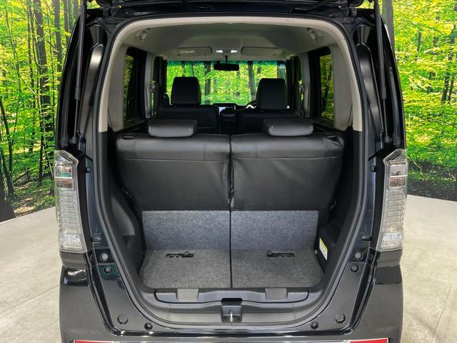 N-BOXカスタム G・ターボLパッケージ 両側電動ドア 純正SDナビ バックカメラ ETC クルコン 禁煙車 ハーフレザーシート ドラレコ スマートキー HIDヘッド 純正15インチアルミ(32枚目)