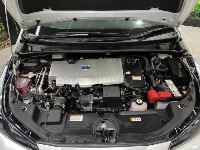 プリウス Ｓツーリングセレクション・ブラックエディション　純正８型ディスプレイオーディオ　レザー調シート　シートヒーター　ＡＣ１００Ｖ　バックカメラ　トヨタセーフティセンス　レーダークルーズ　禁煙車　　ドラレコ　コーナーセンサー（20枚目）
