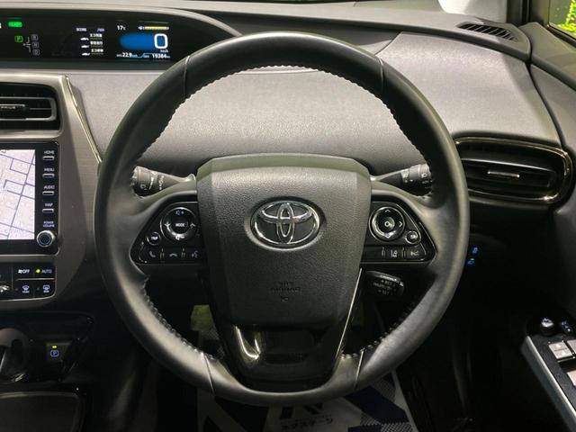 プリウス Ｓツーリングセレクション・ブラックエディション　純正８型ディスプレイオーディオ　レザー調シート　シートヒーター　ＡＣ１００Ｖ　バックカメラ　トヨタセーフティセンス　レーダークルーズ　禁煙車　　ドラレコ　コーナーセンサー（21枚目）