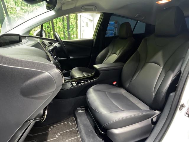 プリウス Ｓツーリングセレクション・ブラックエディション　純正８型ディスプレイオーディオ　レザー調シート　シートヒーター　ＡＣ１００Ｖ　バックカメラ　トヨタセーフティセンス　レーダークルーズ　禁煙車　　ドラレコ　コーナーセンサー（35枚目）