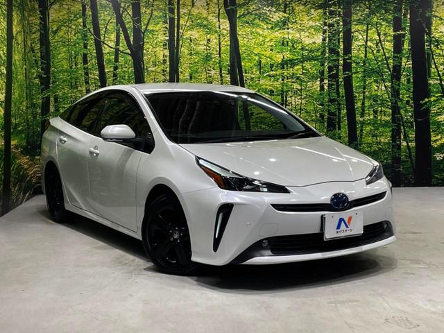 プリウス Ｓツーリングセレクション・ブラックエディション　純正８型ディスプレイオーディオ　レザー調シート　シートヒーター　ＡＣ１００Ｖ　バックカメラ　トヨタセーフティセンス　レーダークルーズ　禁煙車　　ドラレコ　コーナーセンサー（51枚目）