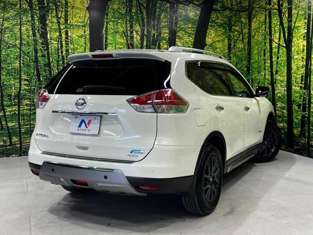エクストレイル ２０Ｘ　ＨＶブラクＸトリマＸエマジェンシーブレーキＰ　４ＷＤ　電動リアゲート　ルーフレール　全周囲カメラ　エマージェンシーブレーキ　合皮レザーシート　純正ＳＤナビ　ＥＴＣ　クルコン　禁煙車　コーナーセンサー　スマートキー　ＬＥＤヘッド（17枚目）