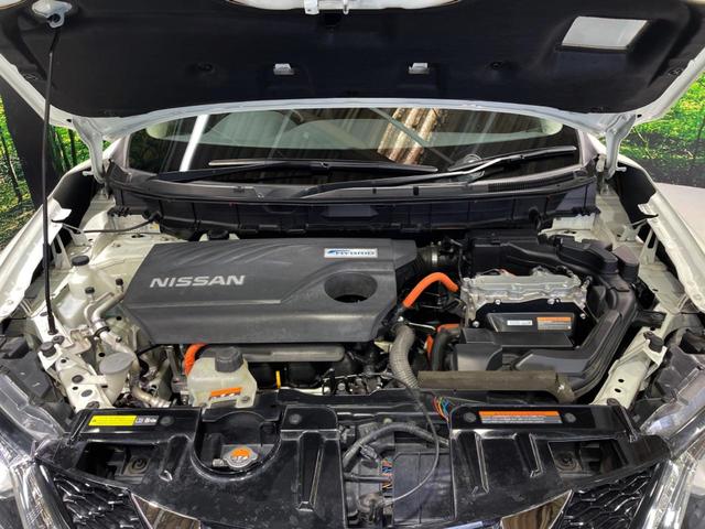 エクストレイル ２０Ｘ　ＨＶブラクＸトリマＸエマジェンシーブレーキＰ　４ＷＤ　電動リアゲート　ルーフレール　全周囲カメラ　エマージェンシーブレーキ　合皮レザーシート　純正ＳＤナビ　ＥＴＣ　クルコン　禁煙車　コーナーセンサー　スマートキー　ＬＥＤヘッド（23枚目）