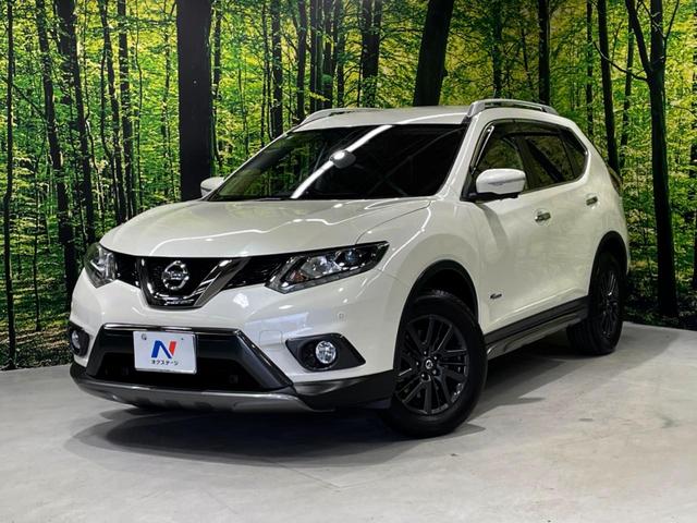 エクストレイル ２０Ｘ　ＨＶブラクＸトリマＸエマジェンシーブレーキＰ　４ＷＤ　電動リアゲート　ルーフレール　全周囲カメラ　エマージェンシーブレーキ　合皮レザーシート　純正ＳＤナビ　ＥＴＣ　クルコン　禁煙車　コーナーセンサー　スマートキー　ＬＥＤヘッド（50枚目）