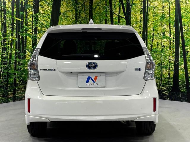 プリウスアルファ Ｓツーリングセレクション　純正ＳＤナビ　バックカメラ　禁煙車　ＬＥＤヘッド　ＥＴＣ　純正１７インチアルミ　Ｂｌｕｅｔｏｏｔｈ　フルセグ　コーナーガード前後（14枚目）