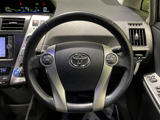 プリウスアルファ Ｓツーリングセレクション　純正ＳＤナビ　バックカメラ　禁煙車　ＬＥＤヘッド　ＥＴＣ　純正１７インチアルミ　Ｂｌｕｅｔｏｏｔｈ　フルセグ　コーナーガード前後（18枚目）