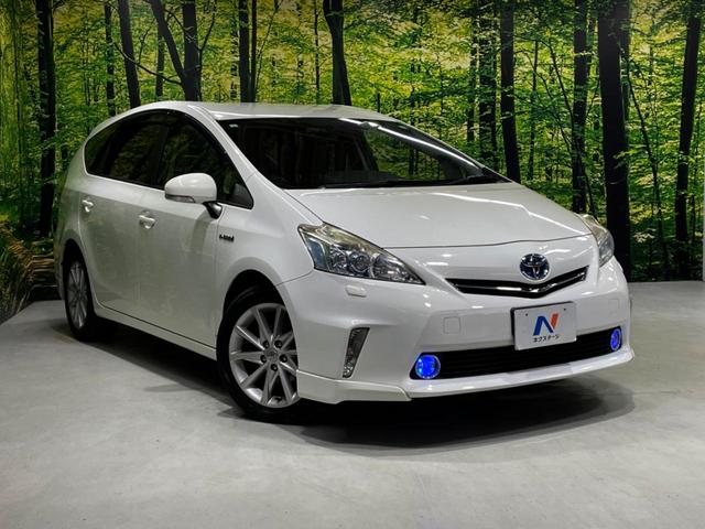 プリウスアルファ Ｓツーリングセレクション　純正ＳＤナビ　バックカメラ　禁煙車　ＬＥＤヘッド　ＥＴＣ　純正１７インチアルミ　Ｂｌｕｅｔｏｏｔｈ　フルセグ　コーナーガード前後（45枚目）