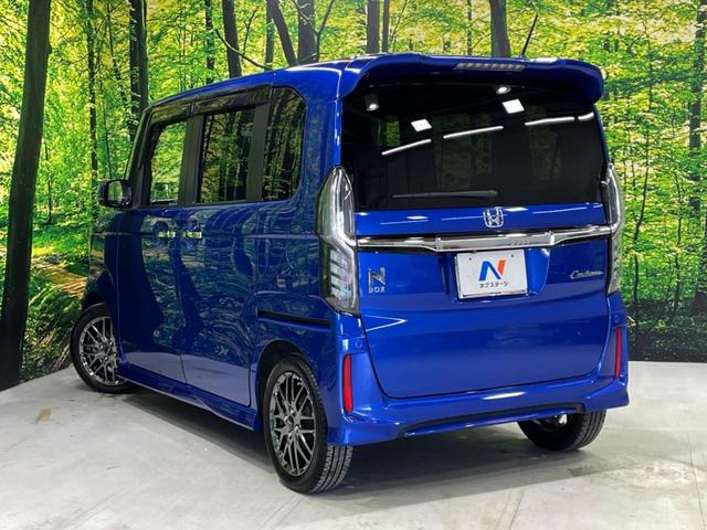 Ｎ－ＢＯＸカスタム Ｇ・Ｌターボホンダセンシング　両側電動ドア　純正ＳＤナビ　衝突被害軽減システム　レーダークルーズ　バックカメラ　ＥＴＣ　禁煙車　ハーフレザーシート　ドラレコ　スマートキー　ＬＥＤヘッド（46枚目）