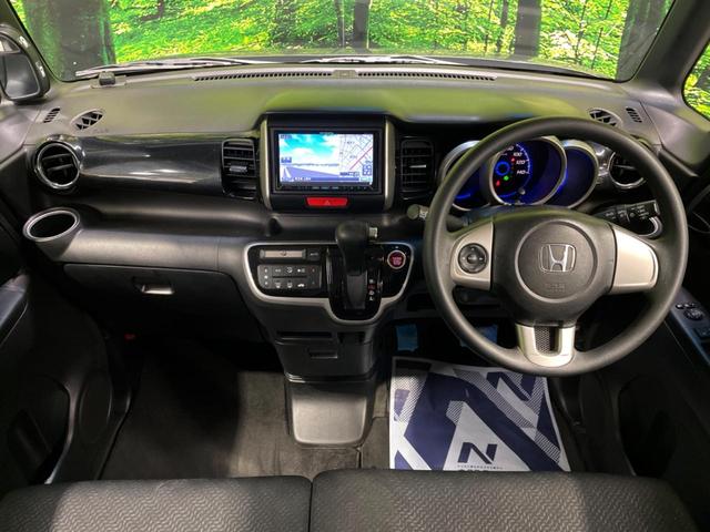 N-BOXカスタム G・Lパッケージ 電動スライドドア 禁煙車 ドラレコ ナビ スマートキー HIDヘッド 純正14インチアルミ オートライト オートエアコン Bluetooth CD DVD再生 地デジ(2枚目)