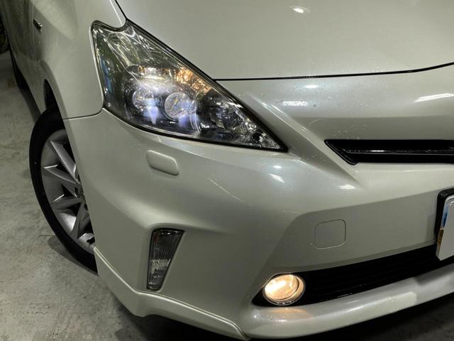 プリウスアルファ Ｓツーリングセレクション　禁煙車　純正ナビ　Ｂｌｕｅｔｏｏｔｈ　ＬＥＤヘッド　バックカメラ　ＬＥＤヘッド　純正１７インチＡＷ　フルセグ　ＬＥＤ（6枚目）