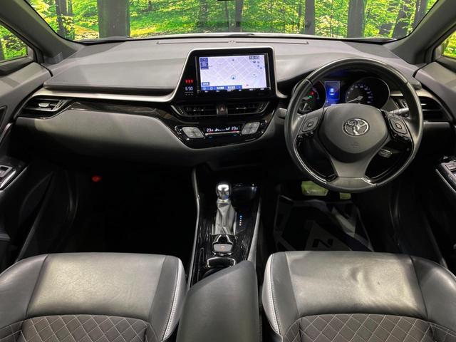 Ｃ－ＨＲ Ｇ　モード　ネロ　純正９インチナビ　ＢＳＭ　バックカメラ　トヨタセーフティセンス　レーダークルーズ　禁煙車　ハーフレザーシート　コーナーセンサー　スマートキー　ＬＥＤヘッド　ＥＴＣ　純正１８インチアルミ（2枚目）