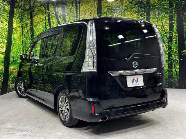 セレナ ライダー　ブラックライン　Ｓ－ハイブリッド　後席モニター　両側電動ドア　エマージェンシーブレーキ　ＳＤナビ　バックカメラ　禁煙車　ＬＥＤヘッド　ＥＴＣ　クルコン　純正１６インチアルミ　リアオートエアコン　Ｂｌｕｅｔｏｏｔｈ（46枚目）