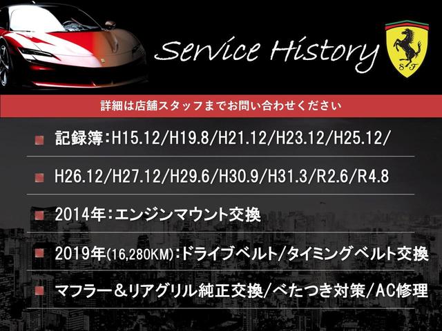 ３６０ スパイダー　正規ＤＬ車　ＭＴ　フロントチャレンジグリル　七宝焼きエンブレム　デイトナシート　純正１８インチＡＷ　レザー＆アルカンターラインテリア　ネイビーソフトトップ　ナビ（2枚目）