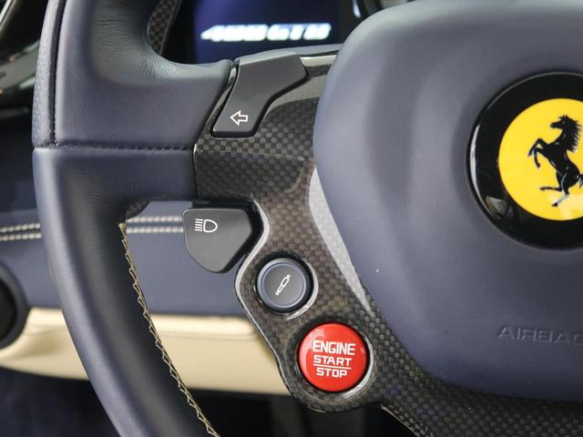 ４８８ＧＴＢ ベースグレード　正規ＤＲ車　アダプティブフロントライト　カーボンエンジンカバー　カーボンパネル　ＬＥＤカーボンブルーレザーステアリング　ブルーシートベルト　ブルーダッシュパネル　ＣＤプレーヤー　Ｆリフター　保証書（39枚目）