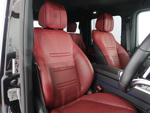 Ｇクラス Ｇ４００ｄ　Ｇ　ｍａｎｕｆａｋｕｔｕｒプログラム　アダプティブダンピング　ベンガルレッドナッパレザーシート　シートベンチレーション＆リラクゼーション機能　ボディ同色スペアタイヤリング　ＡＭＧライン　ラグＰＫＧ（17枚目）